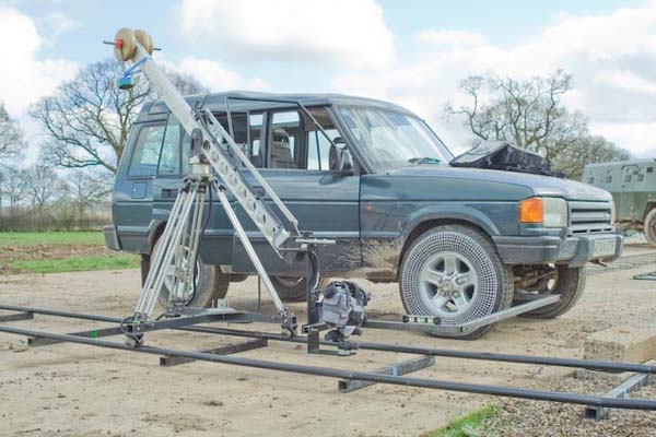 Land Rover testing